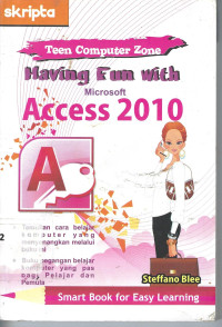 Image of HAVING FUN WITH MICROSOFT ACCESS 2010