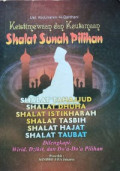 Keistimewaan Dan Keutamaan Shalat Sunah Pilihan